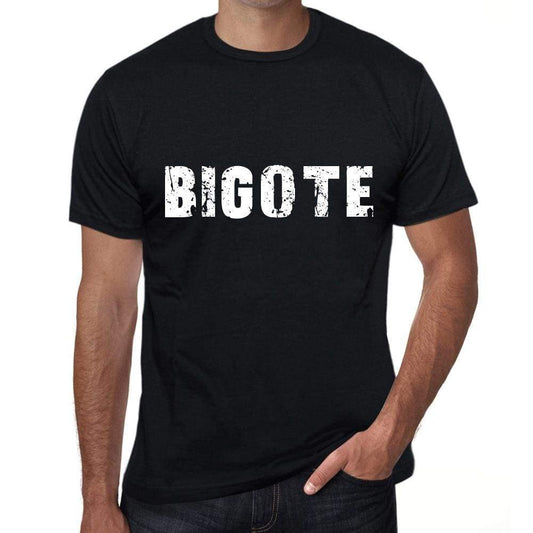 Bigote Mens T Shirt Black Birthday Gift 00550 - Black / Xs - Casual