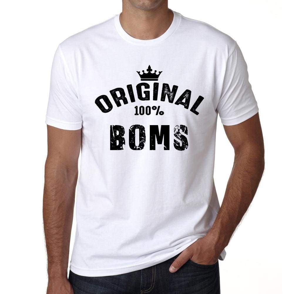 Boms Mens Short Sleeve Round Neck T-Shirt - Casual