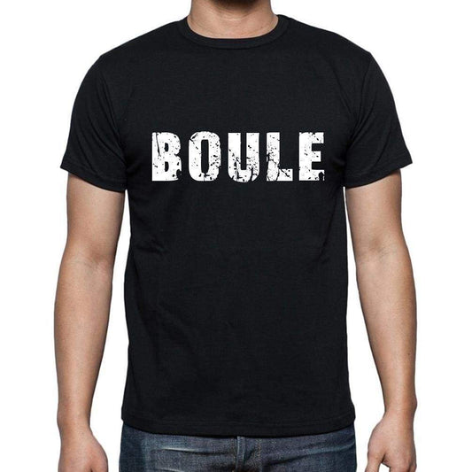 Boule French Dictionary Mens Short Sleeve Round Neck T-Shirt 00009 - Casual