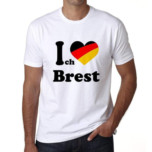 Brest Mens Short Sleeve Round Neck T-Shirt 00005 - Casual