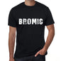 Bromic Mens Vintage T Shirt Black Birthday Gift 00554 - Black / Xs - Casual