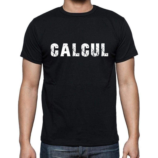 Calcul French Dictionary Mens Short Sleeve Round Neck T-Shirt 00009 - Casual