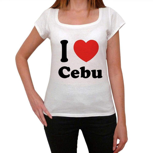 Cebu T Shirt Woman Traveling In Visit Cebu Womens Short Sleeve Round Neck T-Shirt 00031 - T-Shirt