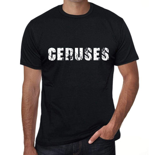 Ceruses Mens Vintage T Shirt Black Birthday Gift 00555 - Black / Xs - Casual