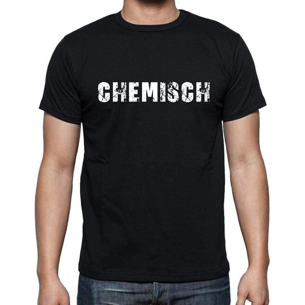 Chemisch Mens Short Sleeve Round Neck T-Shirt - Casual