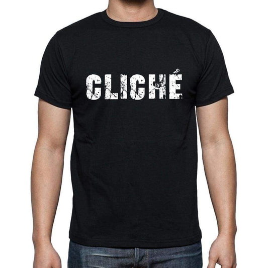 Cliché French Dictionary Mens Short Sleeve Round Neck T-Shirt 00009 - Casual