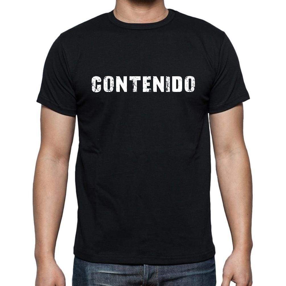 Contenido Mens Short Sleeve Round Neck T-Shirt - Casual