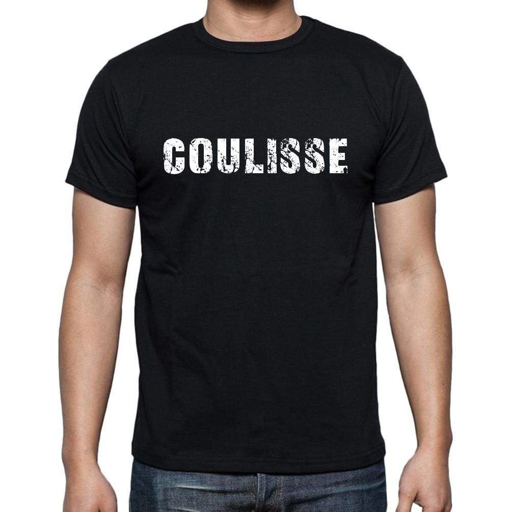 Coulisse French Dictionary Mens Short Sleeve Round Neck T-Shirt 00009 - Casual