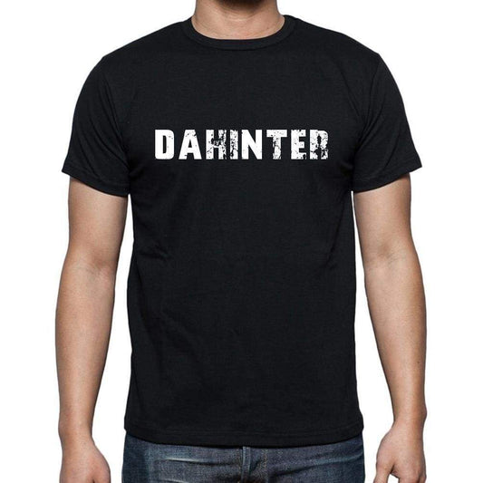 Dahinter Mens Short Sleeve Round Neck T-Shirt - Casual