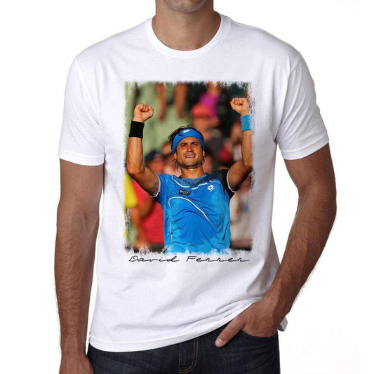 David Ferrer 4 T-Shirt For Men T Shirt Gift - T-Shirt