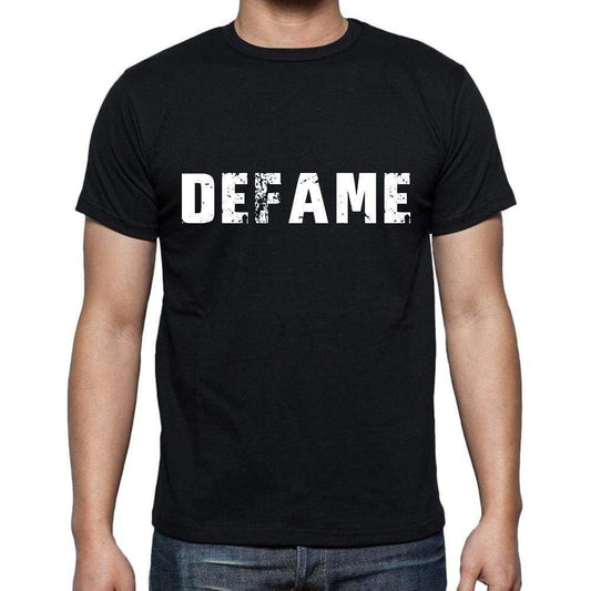 Defame Mens Short Sleeve Round Neck T-Shirt 00004 - Casual