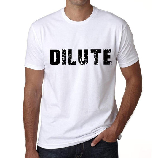 Dilute Mens T Shirt White Birthday Gift 00552 - White / Xs - Casual