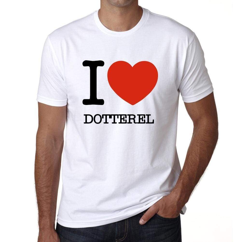 Dotterel Mens Short Sleeve Round Neck T-Shirt - White / S - Casual