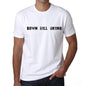 Down Hill Skiing Mens T Shirt White Birthday Gift 00552 - White / Xs - Casual