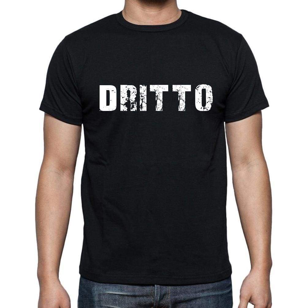 Dritto Mens Short Sleeve Round Neck T-Shirt 00017 - Casual