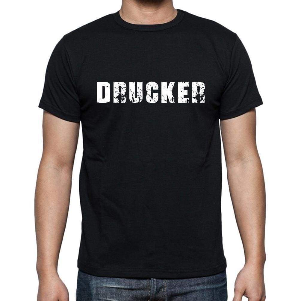 Drucker Mens Short Sleeve Round Neck T-Shirt - Casual