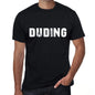 Duding Mens Vintage T Shirt Black Birthday Gift 00554 - Black / Xs - Casual