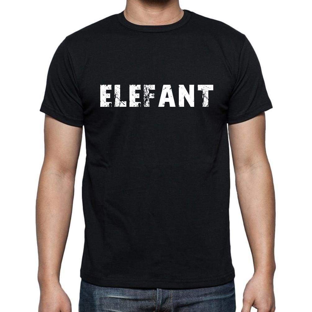 Elefant Mens Short Sleeve Round Neck T-Shirt - Casual