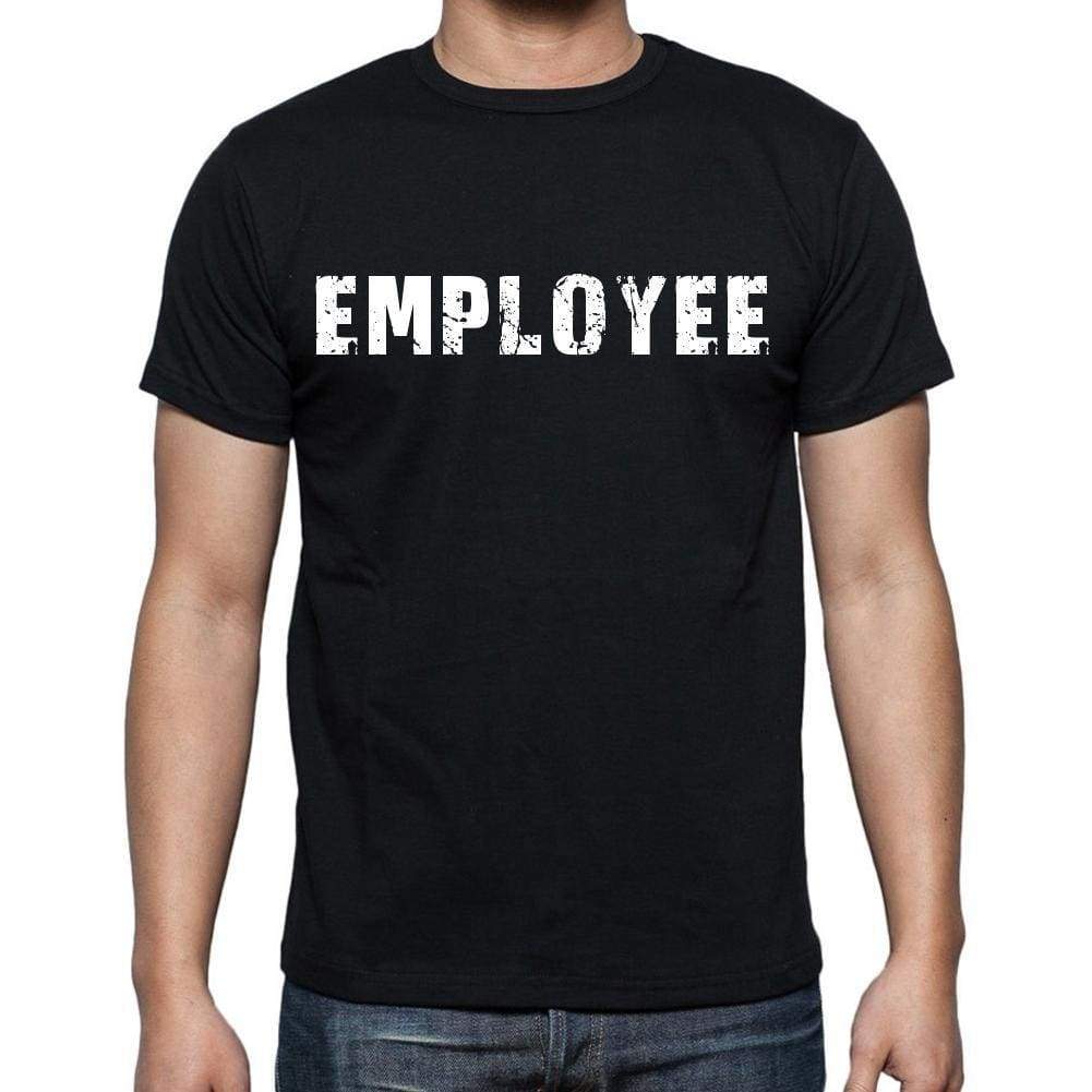 Employee Mens Short Sleeve Round Neck T-Shirt Black T-Shirt En