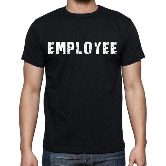 Employee Mens Short Sleeve Round Neck T-Shirt Black T-Shirt En