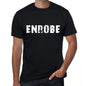 Enrobe Mens Vintage T Shirt Black Birthday Gift 00554 - Black / Xs - Casual