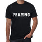 fearing Mens Vintage T shirt Black Birthday Gift 00555 - Ultrabasic