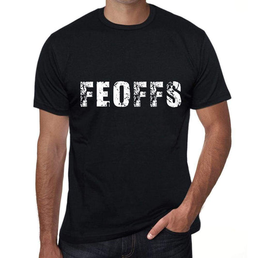 Feoffs Mens Vintage T Shirt Black Birthday Gift 00554 - Black / Xs - Casual