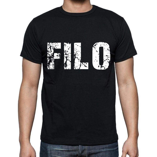 Filo Mens Short Sleeve Round Neck T-Shirt 00016 - Casual