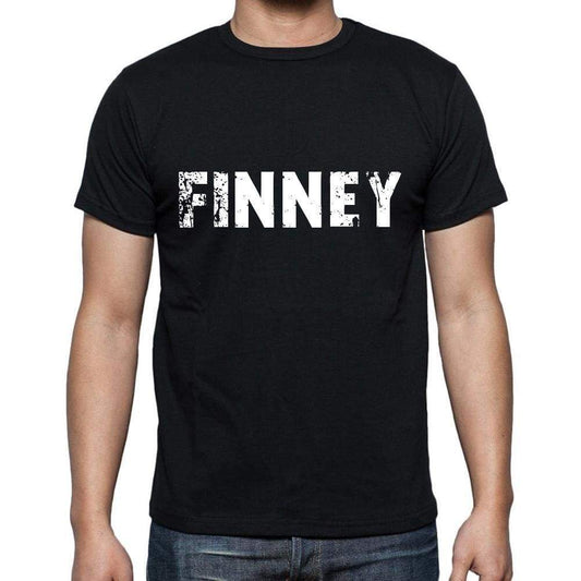 Finney Mens Short Sleeve Round Neck T-Shirt 00004 - Casual