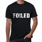 Foiled Mens Vintage T Shirt Black Birthday Gift 00554 - Black / Xs - Casual