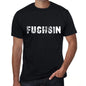 fuchsin Mens Vintage T shirt Black Birthday Gift 00555 - Ultrabasic