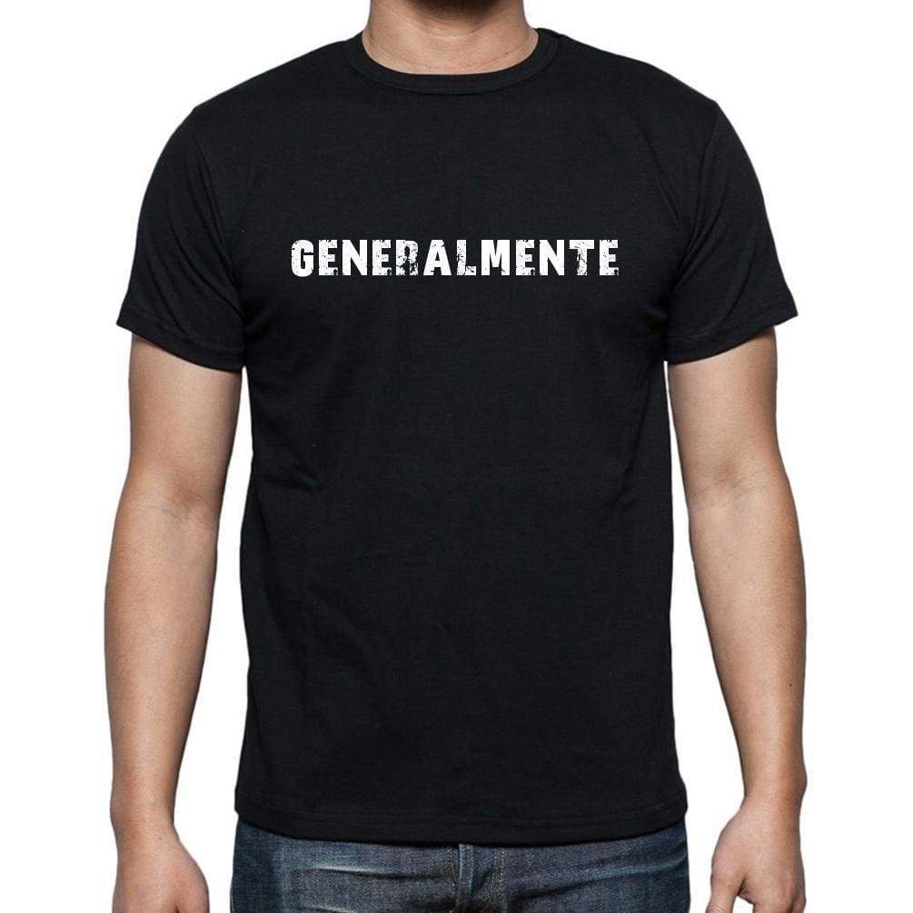 Generalmente Mens Short Sleeve Round Neck T-Shirt - Casual