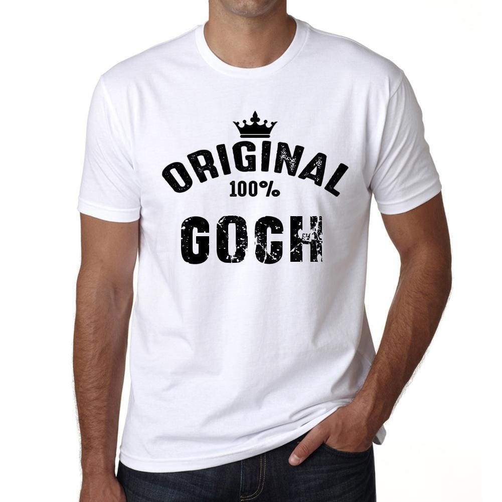 Goch Mens Short Sleeve Round Neck T-Shirt - Casual