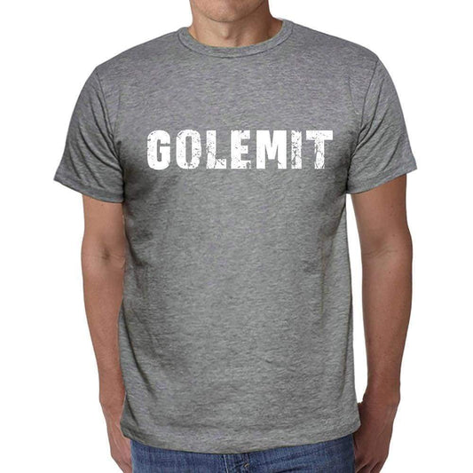 Golemit Mens Short Sleeve Round Neck T-Shirt 00035 - Casual
