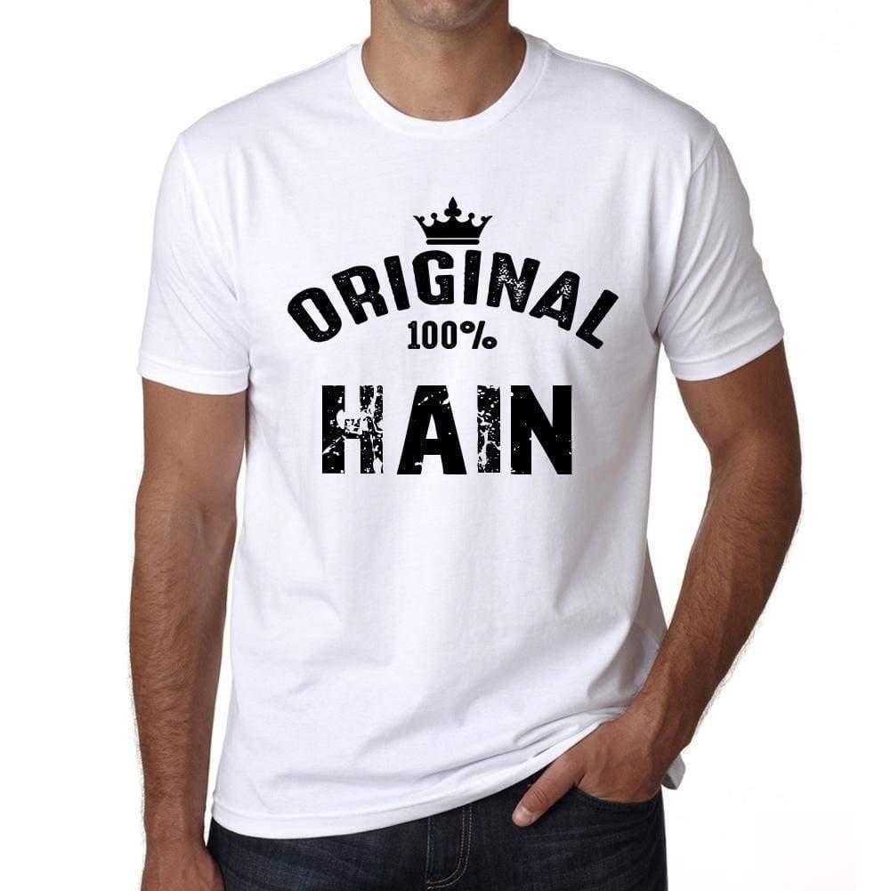 Hain Mens Short Sleeve Round Neck T-Shirt - Casual