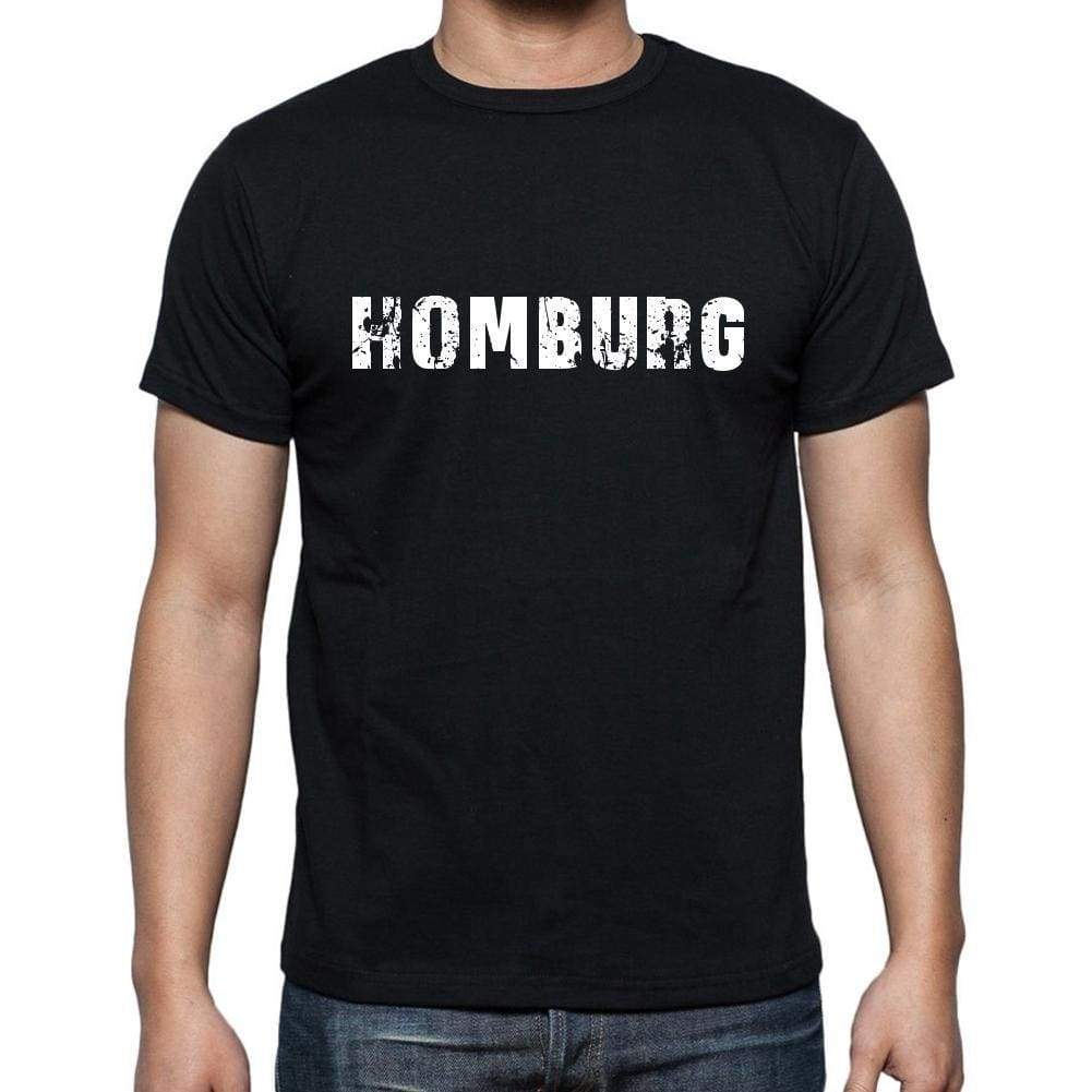 Homburg Mens Short Sleeve Round Neck T-Shirt 00003 - Casual
