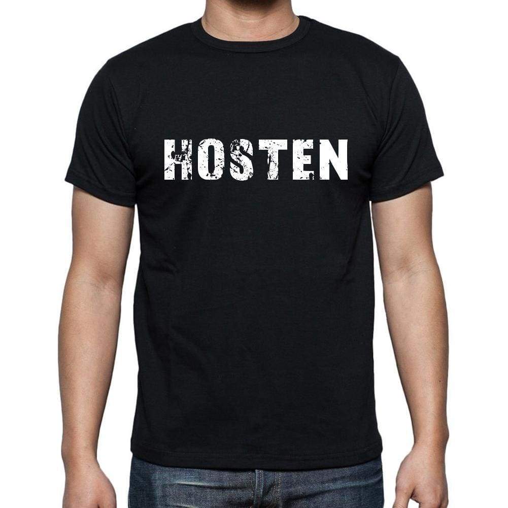 Hosten Mens Short Sleeve Round Neck T-Shirt 00003 - Casual
