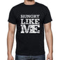 Hungry Like Me Black Mens Short Sleeve Round Neck T-Shirt 00055 - Black / S - Casual