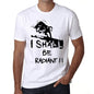 I Shall Be Radiant White Mens Short Sleeve Round Neck T-Shirt Gift T-Shirt 00369 - White / Xs - Casual