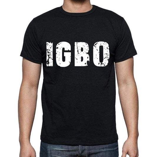 Igbo Mens Short Sleeve Round Neck T-Shirt 00016 - Casual