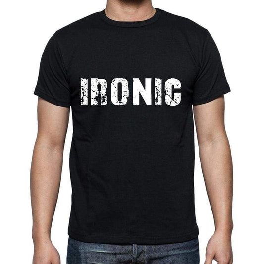 Ironic Mens Short Sleeve Round Neck T-Shirt 00004 - Casual