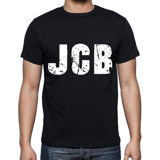 Jcb Men T Shirts Short Sleeve T Shirts Men Tee Shirts For Men Cotton Black 3 Letters - Casual