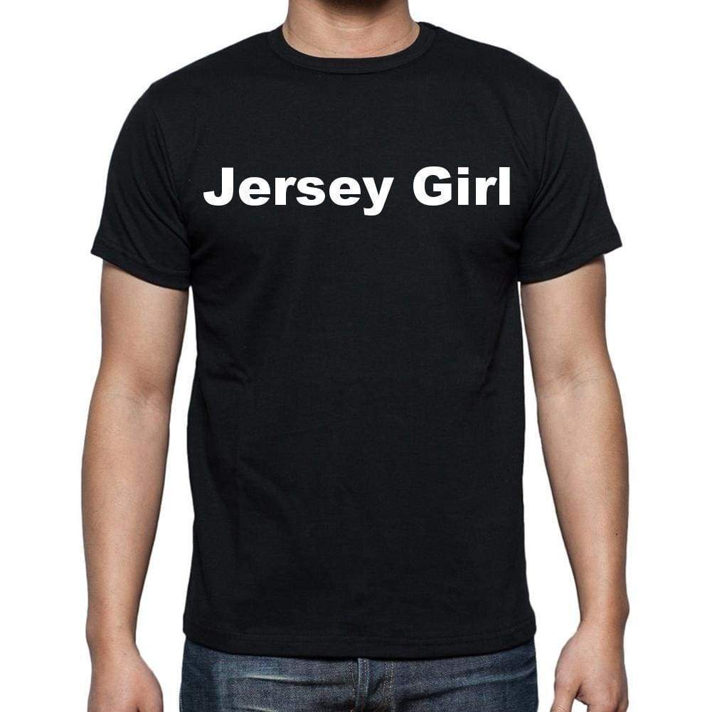 Jersey Girl Mens Short Sleeve Round Neck T-Shirt - Casual