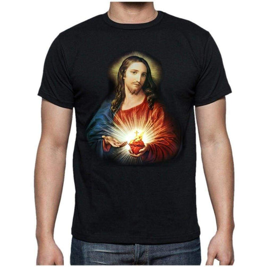 Jesus Christ God 1 For Mens Short Sleeve Cotton Tshirt Men T Shirt - Casual