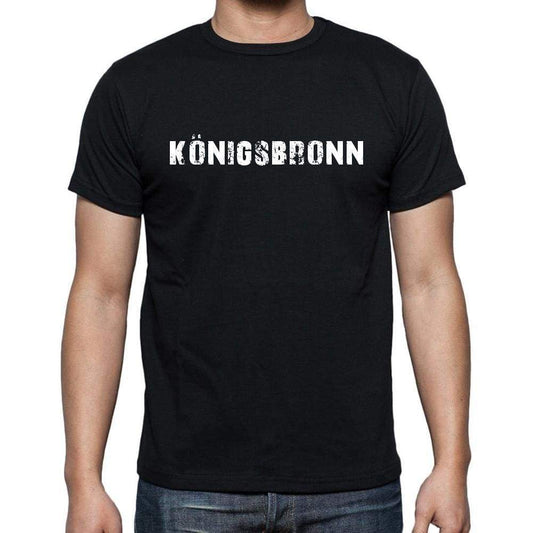 K¶nigsbronn Mens Short Sleeve Round Neck T-Shirt 00003 - Casual