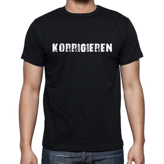 Korrigieren Mens Short Sleeve Round Neck T-Shirt - Casual