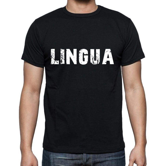 Lingua Mens Short Sleeve Round Neck T-Shirt 00004 - Casual