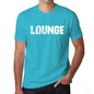 Lounge Mens Short Sleeve Round Neck T-Shirt 00020 - Blue / S - Casual
