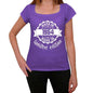 Made In 1954 Limited Edition Womens T-Shirt Purple Birthday Gift 00428 - Purple / Xs - Casual