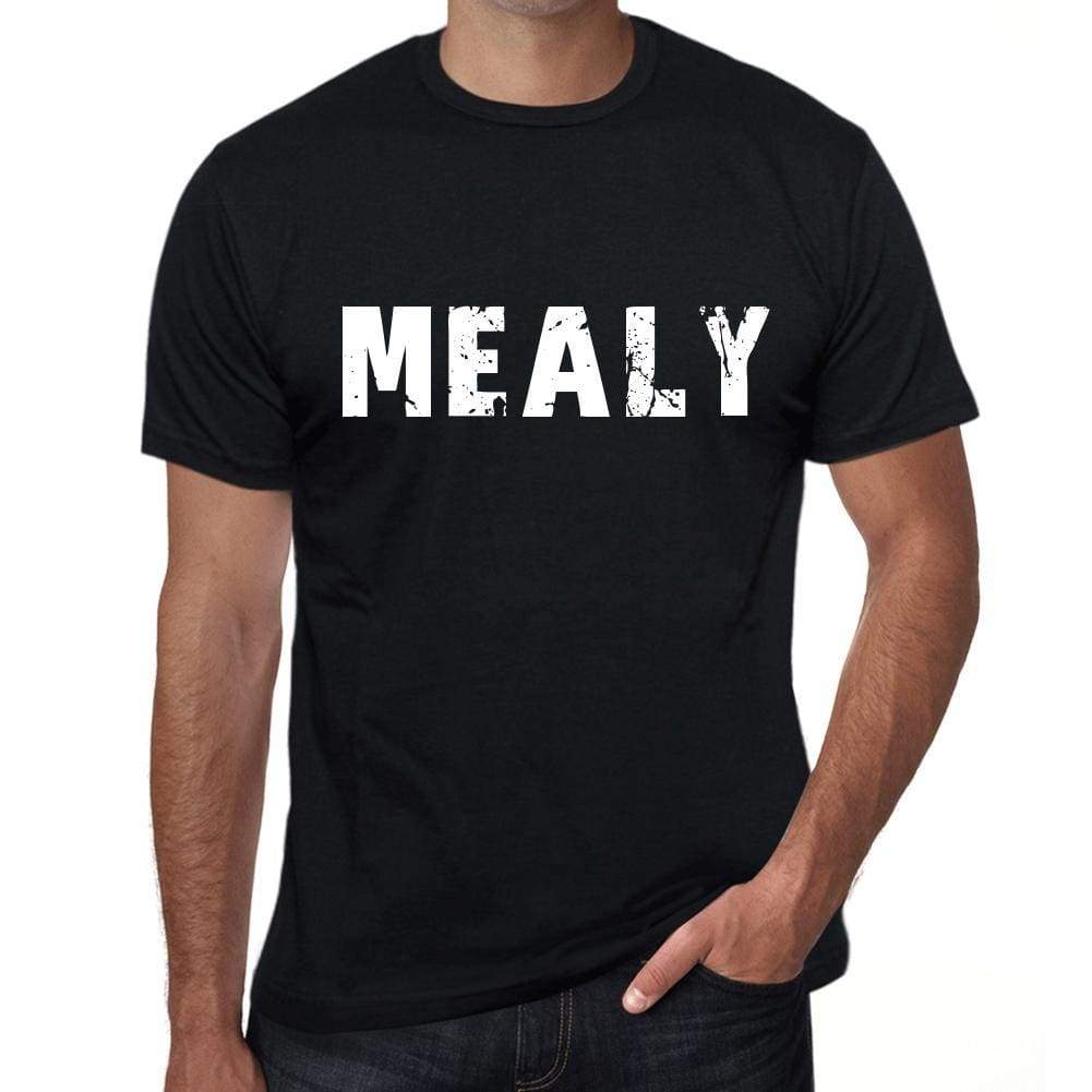 Mealy Mens Retro T Shirt Black Birthday Gift 00553 - Black / Xs - Casual